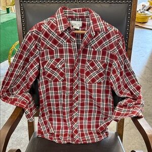 Wrangler Pearl Snap Men's Shirt - Medium